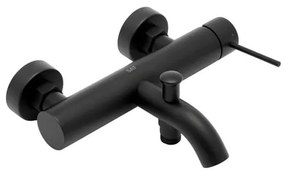 Kád csaptelep SAT Aurum zuhanyszett nélkül 150 mm fekete matt SATBAUR222C