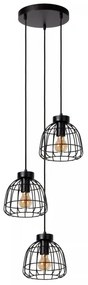 Lucide 00429/13/30 - Csillár zsinóron FILOX 3xE27/40W/230V