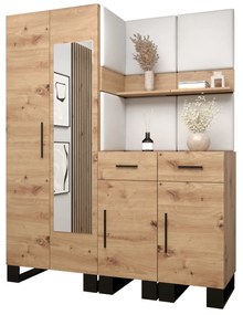 Előszobabútor Amanda 15 (artisan tölgy + fehér). 1085990