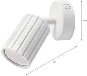 Brilagi - Fali spotlámpa CRISPINA 1xGU10/10W/230V fehér