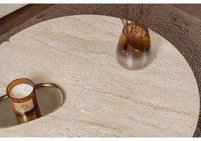 Dohányzóasztal Moira - Travertine