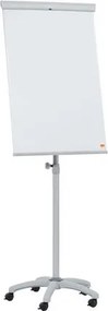 Flipchart tábla, mobil, mágneses felület, 68x100,5 cm, NOBO Essentials, fehér (VN5694)