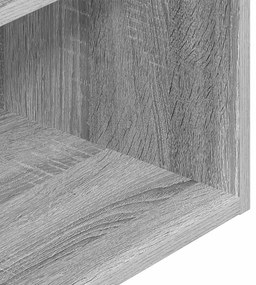 éjjeliszekrények fiókos 2 db szürke sonoma 35x34x66,5 cm