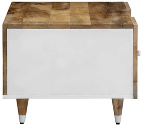 Tömör mangófa dohányzóasztal 100 x 54 x 40 cm