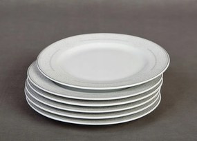 Kpl. 6 db desszertes tányér 17cm Adele