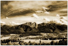 Poszterek 155x105 Tátra Lengyel hegyek Kilátás