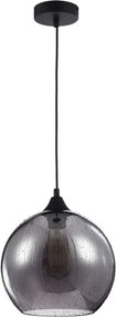 MAYTONI T314-11-B BERGEN Modern Függesztett Lámpa Fekete, Füstös E27 IP20