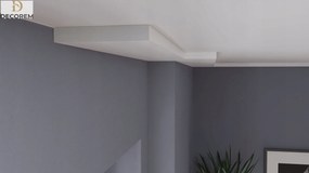 Mennyezeti dĂszlĂ©c DLSU2 2,5cm x 16cm pĂĄrkĂĄny dĂszlĂ©c Xps Decorem