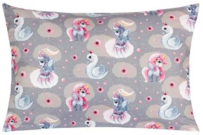 Bellatex VIOLA Egyszarvú, Hattyú párna, 40 x 60 cm