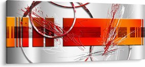 Absztrakt kép (120x50 cm)