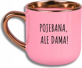 Bögre Rózsaszín Elegáns Nagy Vicces Ajándék Hölgy