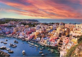 Olaszország Procida Island 1500 db-os Compact puzzle Clementoni