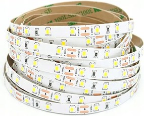 Nagy hatékonyságú Led szalag, 64LED 2835 6W/m, Cri > 90, 24V, 10mm Nw
