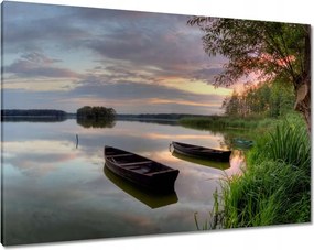 Vászonkép 100x70 Wolsztyn-tó