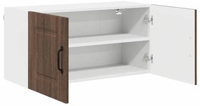 Fali konyhaszekrény ajtóval Barna Tölgy 80 x 31 x 40 cm Faanyag