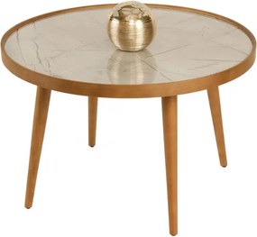 Polen 80 - Walnut, Grey Marble