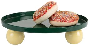 Fém dekoratív tálca ø 25 cm Double Funky – PT LIVING