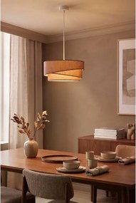 Brilagi - ARROW függőlámpa kábellel 1xE27/60W/230V Ø 45 cm barna