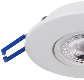 Eglo 75763 - KÉSZLET 3x LED Beépíthető lámpa ZUJAR LED/3,4W/230V fehér
