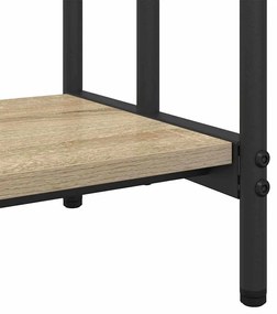 Ruhaszárító polcokkal sonoma tölgy 60 x 30 x 100.5 cm Faanyag