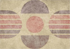 Fotótapéta Flizelin Dekoratív Hálószoba Geometrikus formák 208x146