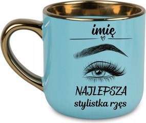 Elegáns bögre „Legjobb szempilla stylist név” 400 Kék