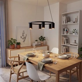 BRILAGI - Kábeles függeszték SELE 6xGU10/30W/230V fekete