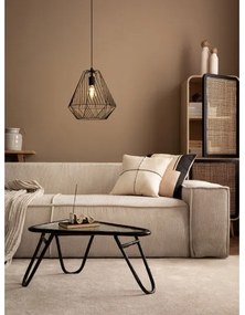 Eglo 43692 - Csillár zsinóron STYPE 1xE27/40W/230V fekete