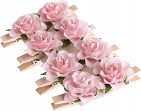 8 db-os rózsa csat szett rózsaszín esküvői fotó nád