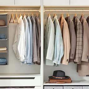 SOHO fa vállfatartó szett, 20 db, természetes barna SongmicsHome