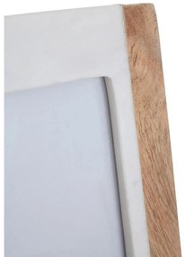 Fehér-natúr színű kő képkeret 20x25 cm Sena – Premier Housewares