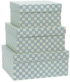 Ajándékdoboz készlet 3 db-os Quadrilobe – Kartos