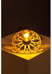 Csillár zsinóron FALCO 1xE27/60W/230V átm. 20 cm bézs