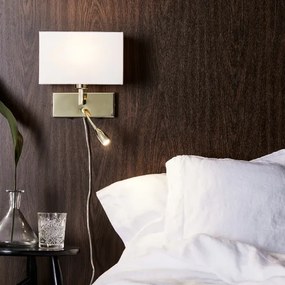 Markslöjd 106308 - LED Fali lámpa SAVOY LED/3W+E27/60W/230V