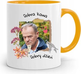 Bögre Sárga Donald Tusk Po Platform Ajándék