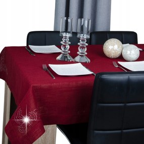 Abrosz foltálló Gyémánt Ívek rozsda 110x160 bordó