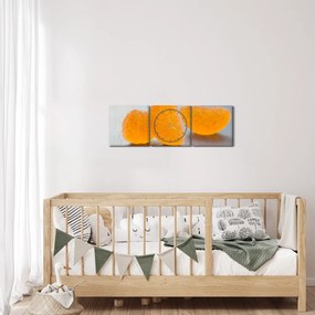 A mandarinok képe (órával) (90x30 cm)