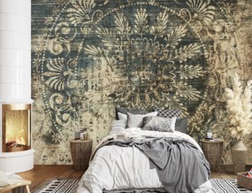 Gario Fotótapéta Öregített vintage dísz Anyag: Vlies, Méret: 400 x 280 cm