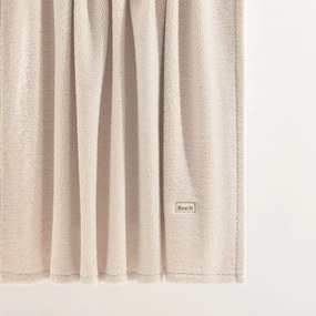 Boucle Pléd bézs színű 125 x 150 cm