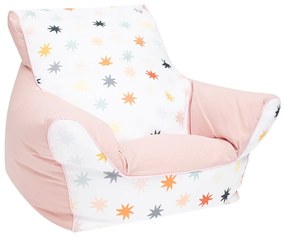 Gyermek fotel golyókkal töltött New Baby rózsaszín