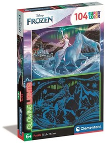 Disney Jégvarázs puzzle világítós 104 db-os (Nokk)