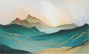 Tapéta Flizelin Falfestmény Prémium Csendes táj 416x254 Ragasztó