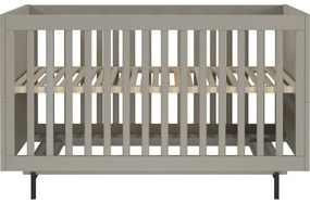 Szürke gyerekágy ágyráccsal 70x140 cm Tomino – Germania