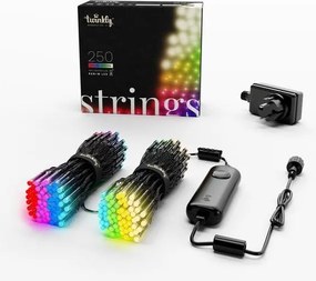 Twinkly TWS250SPP-BEU - LED RGB kültéri karácsonyi fényfüzér 250xLED 23,5 m IP44 Wi-Fi