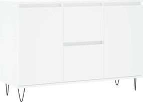 vidaXL fehér szerelt fa tálalószekrény 101,5 x 35 x 70 cm