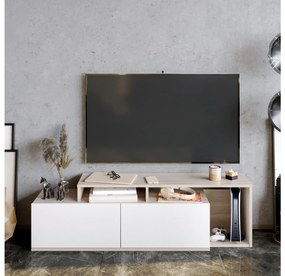 TV asztal/Szekrény Neru (cordoba + fehér) . 1102389