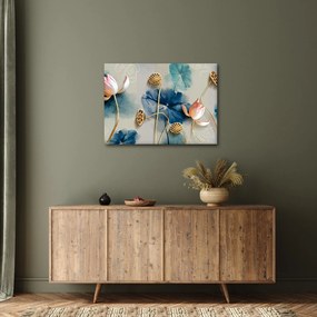 Kép virággal (70x50 cm)