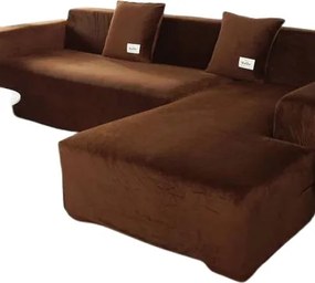 Shein Barna Kanapéhuzat L-alakú 190-230 1GE