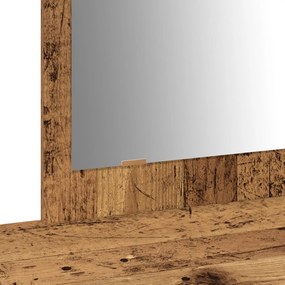Fali Pipereasztal - Vintage Fa - 100x40x70 cm