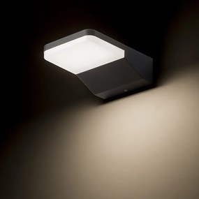 RENDL VIRGO fali lámpa antracitszürke 230V LED 9W IP65 3000K